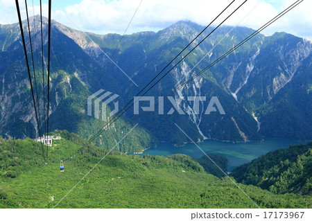 Taikan Peak and Kurobe Lake Taikan Peak and Kurobe Lake 17173967