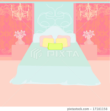 Bedroom interior vector Bedroom interior vector 17181158