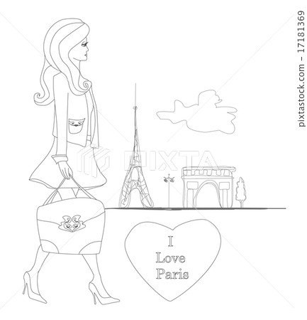 beautiful women Shopping in Paris beautiful women Shopping in Paris 17181369