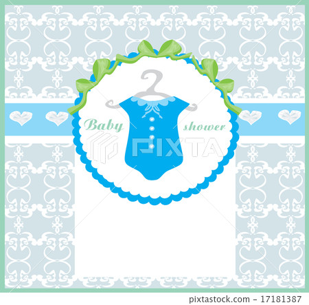 Baby boy shower invitation 17181387