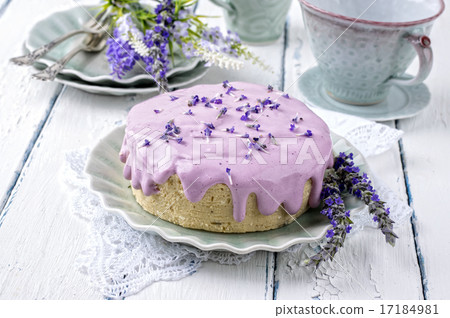 Lavender Cheese Cake 17184981
