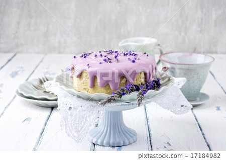Lavender Cheese Cake 17184982