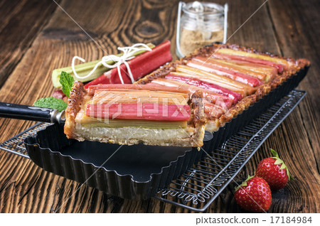 Rhubarb Tart 17184984