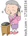 Senior woman refusing phone 17188534
