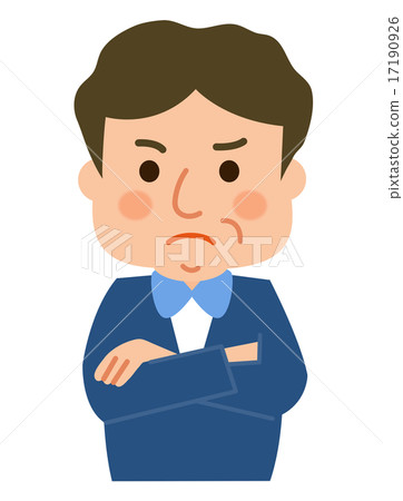 中年男子痛苦 17190926