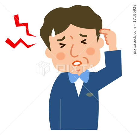 Middle-aged male headache Middle-aged male headache 17190928