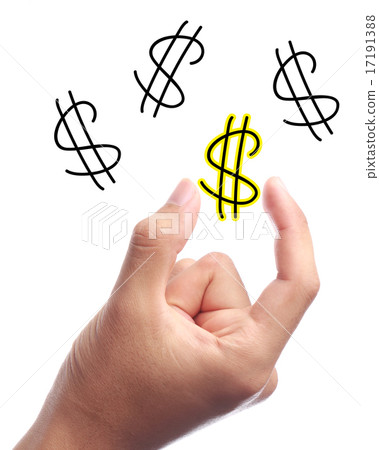 Dollar sign Dollar sign 17191388