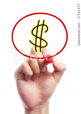 Dollar sign Dollar sign 17191477