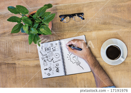 Composite image of light bulb head 17191976