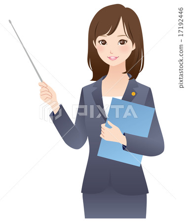 穿著西裝的女律師 17192446