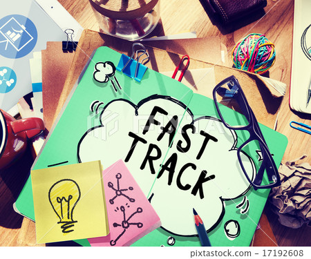 Fast Track Increase Improvement Development Raising Concept Fast Track Increase Improvement Development Raising Concept 17192608