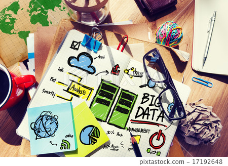 Big Data Planning Contemporary Workplace Concept 17192648