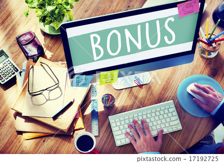 Bonus Banking Budget Compensation Income Profit Concept Bonus Banking Budget Compensation Income Profit Concept 17192725