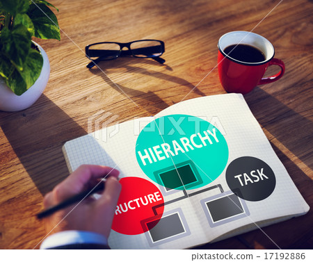 Hierarchy Structure Task Multilevel Employment Concept 17192886