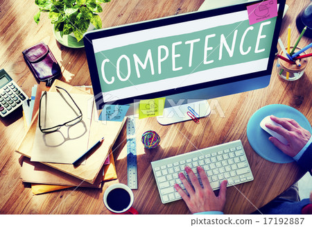 Competence Skill Ability Proficiency Accomplishment Concept 17192887