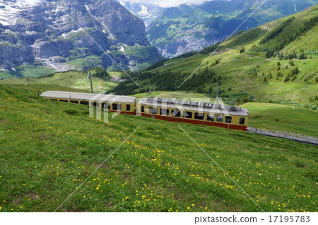 Jungfrau train climbing train 17195783