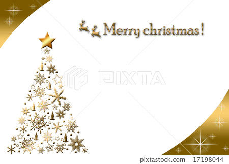 聖誕卡金樹 17198044