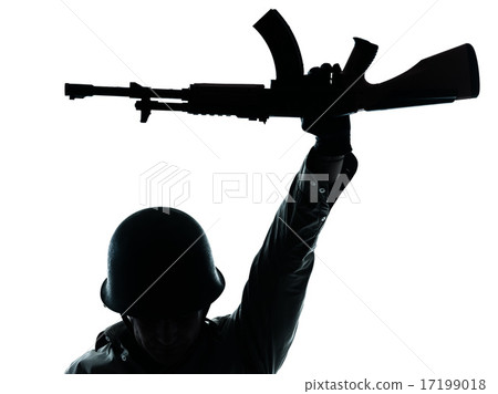 revolutionary army soldier man silhouette revolutionary army soldier man silhouette 17199018