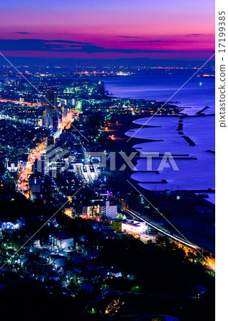 From the top of Suma Urashi at dawn 17199385