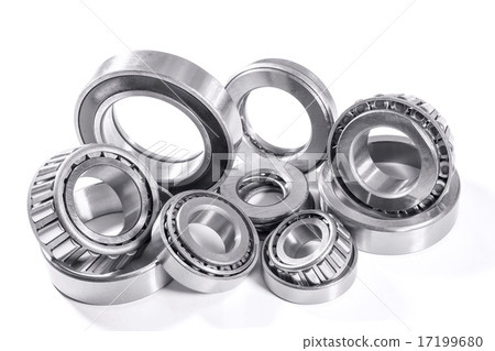 bearings on a white background bearings on a white background 17199680