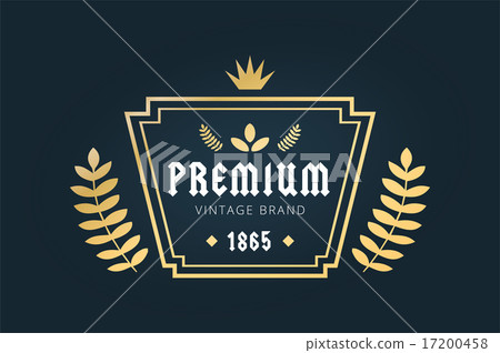 Royal vintage premium logo badge icon template Royal vintage premium logo badge icon template 17200458