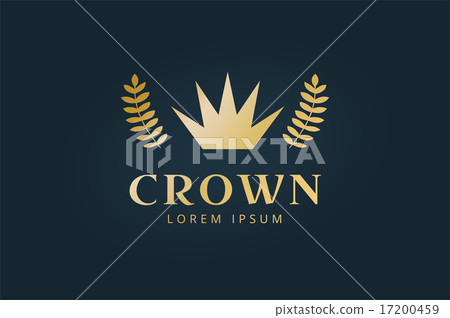 Crown abstract logo vector template. Crown abstract logo vector template. 17200459