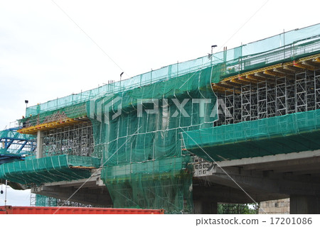 Scaffolding used to support a platform Scaffolding used to support a platform 17201086