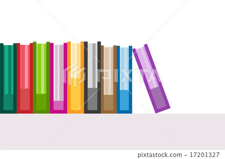 Books vector logo icons set. Sale background 17201327