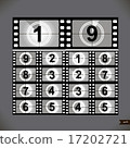 Film countdown numbers.  17202721