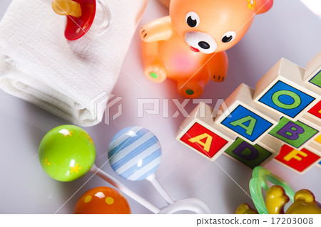 Block letters, baby, bright tone vivid composition Block letters, baby, bright tone vivid composition 17203008