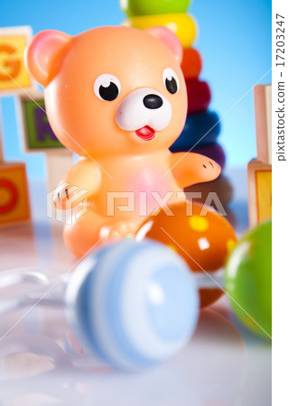 Colorful children toys 17203247