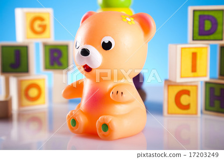 Colorful children toys 17203249