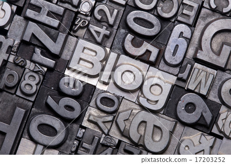 lead type letters 17203252