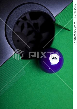 Billiard background, vivid colors, natural tone 17203507