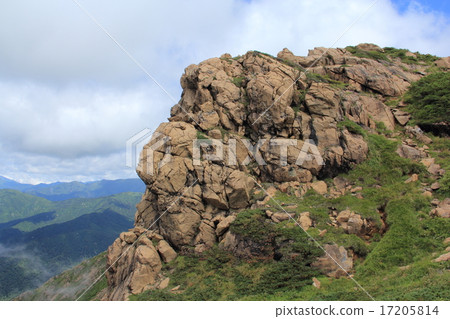 Serpentine rock of Mt. 17205814