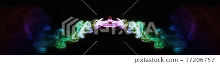 smoke of Joss stick 17206757