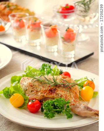 烤雞和娛樂（垂直位置） 17208299