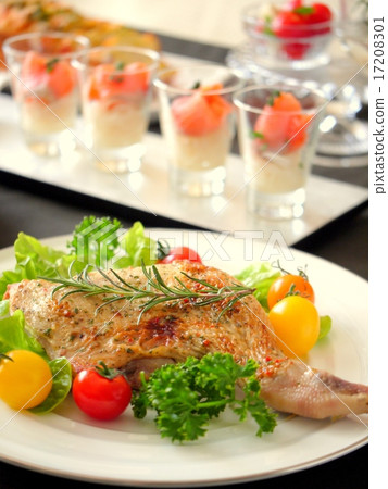 Party table black background (vertical position) Party table black background (vertical position) 17208301