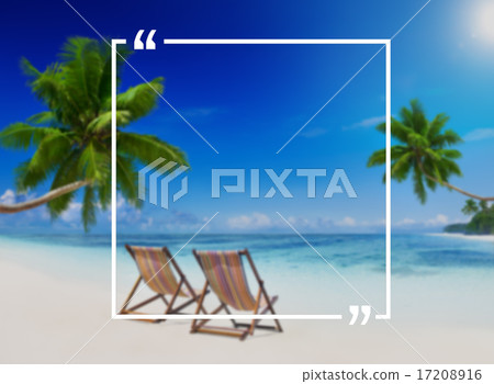 Holiday Summer Vacation Frame Pattern Concept 17208916
