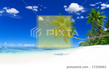 Copy Space Frame Summer Vacation Holiday Concept Copy Space Frame Summer Vacation Holiday Concept 17209062