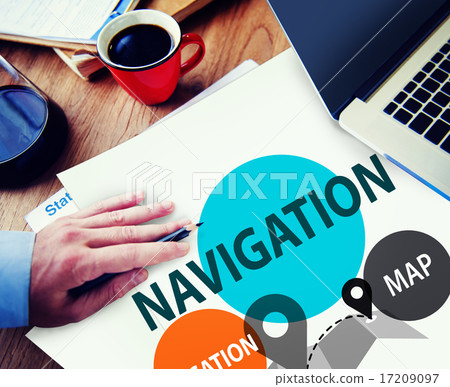 Navigation Direction Destination Travel Guide concept Navigation Direction Destination Travel Guide concept 17209097