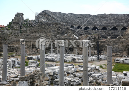 Side ruins in Turkey Side ruins in Turkey 17211216