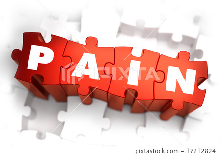 Pain - White Word on Red Puzzles. 17212824