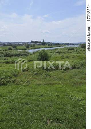 Kawahara of Mabuchi River (Hachinohe City, Aomori Prefecture) 17212854