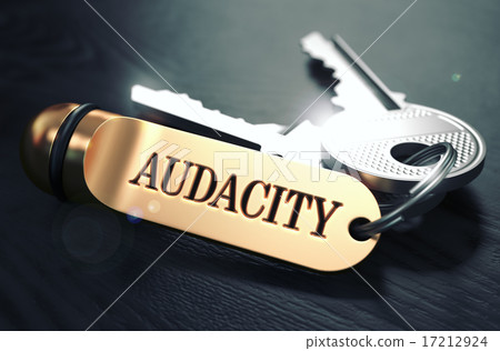Keys with Word Audacity on Golden Label. 17212924