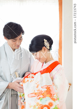 shrine visit, first shrine visit, kimono 17213743