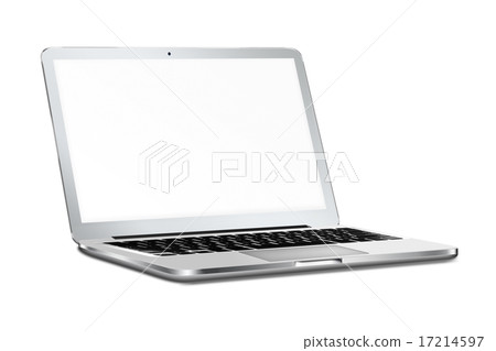 Laptop with black screen. 17214597