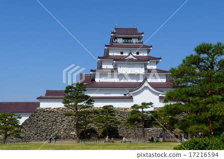 福島會津若松鶴城 17216594