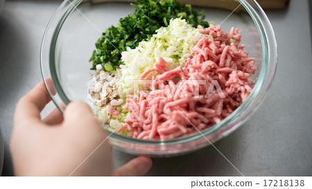 Making dumplings Making dumplings 17218138