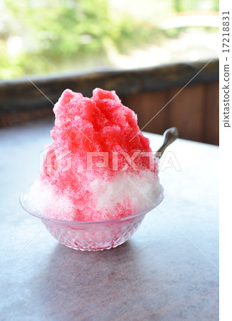 Strawberry shaved ice Strawberry shaved ice 17218831